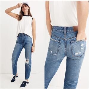 Madewell The Perfect Summer Jean: Destructed Edition
